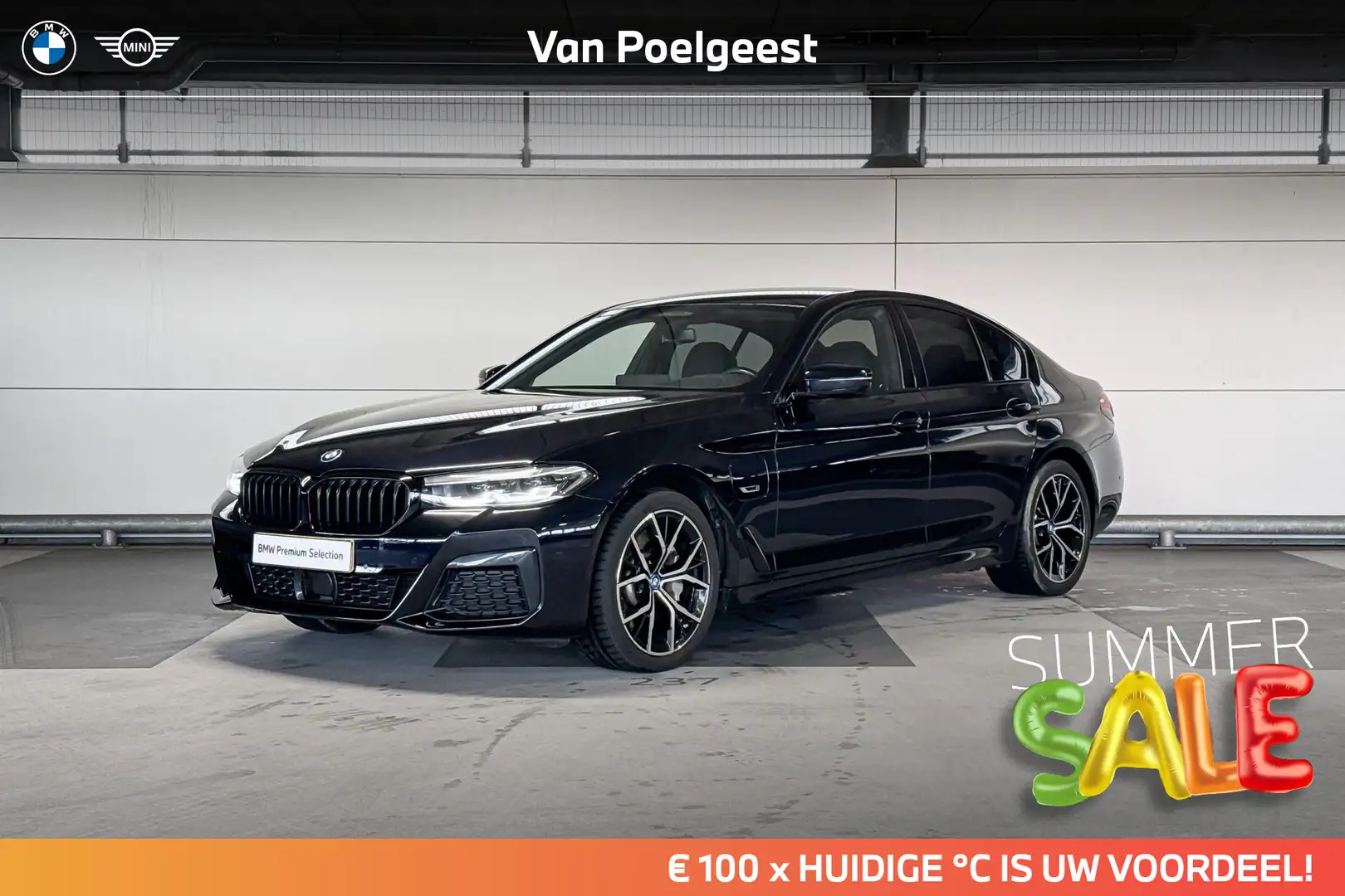 BMW 530 5 Serie Sedan 530e M-Sport | Summer Sale 100 Negro - 1