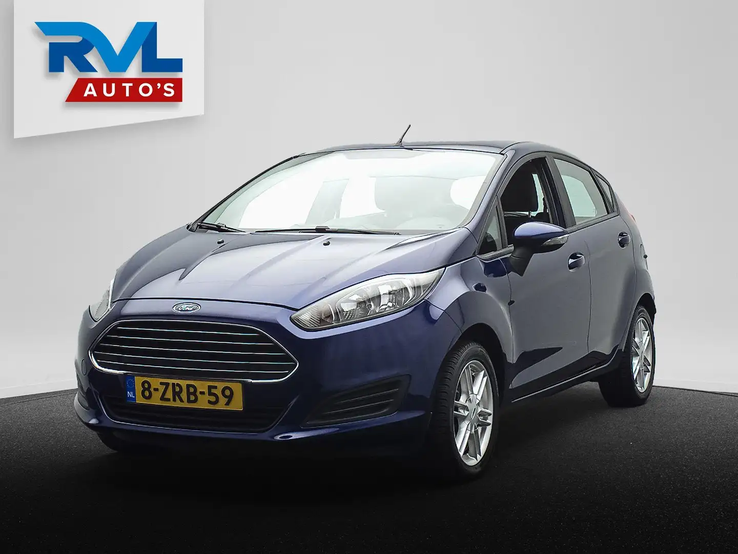 Ford Fiesta 1.0 Style Trekhaak Navigatie Origneel NL Bleu - 1