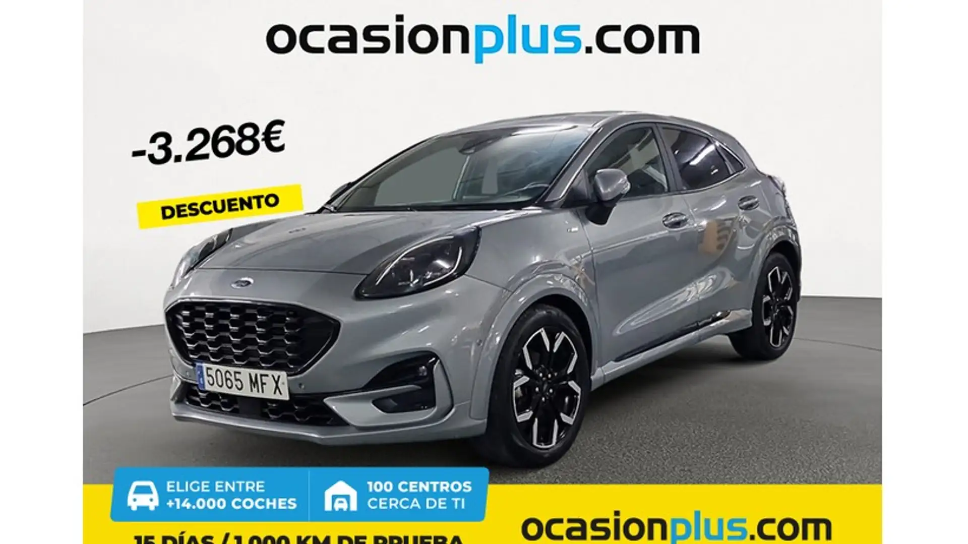 Ford Puma 1.0 EcoBoost MHEV ST-Line X 155 Plateado - 1