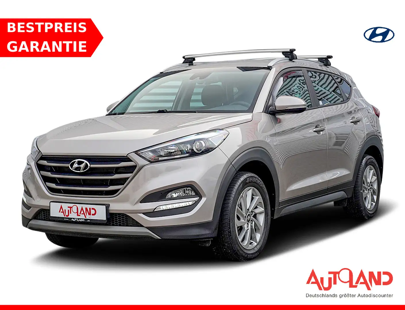Hyundai TUCSON 1.6 blue Classic 2WD LED Navi Kamera AHK Argent - 1