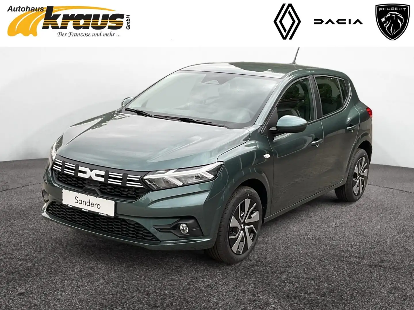 Dacia Sandero Expression Eco-G 100 WINTERRÄDER GRATIS* Grün - 1