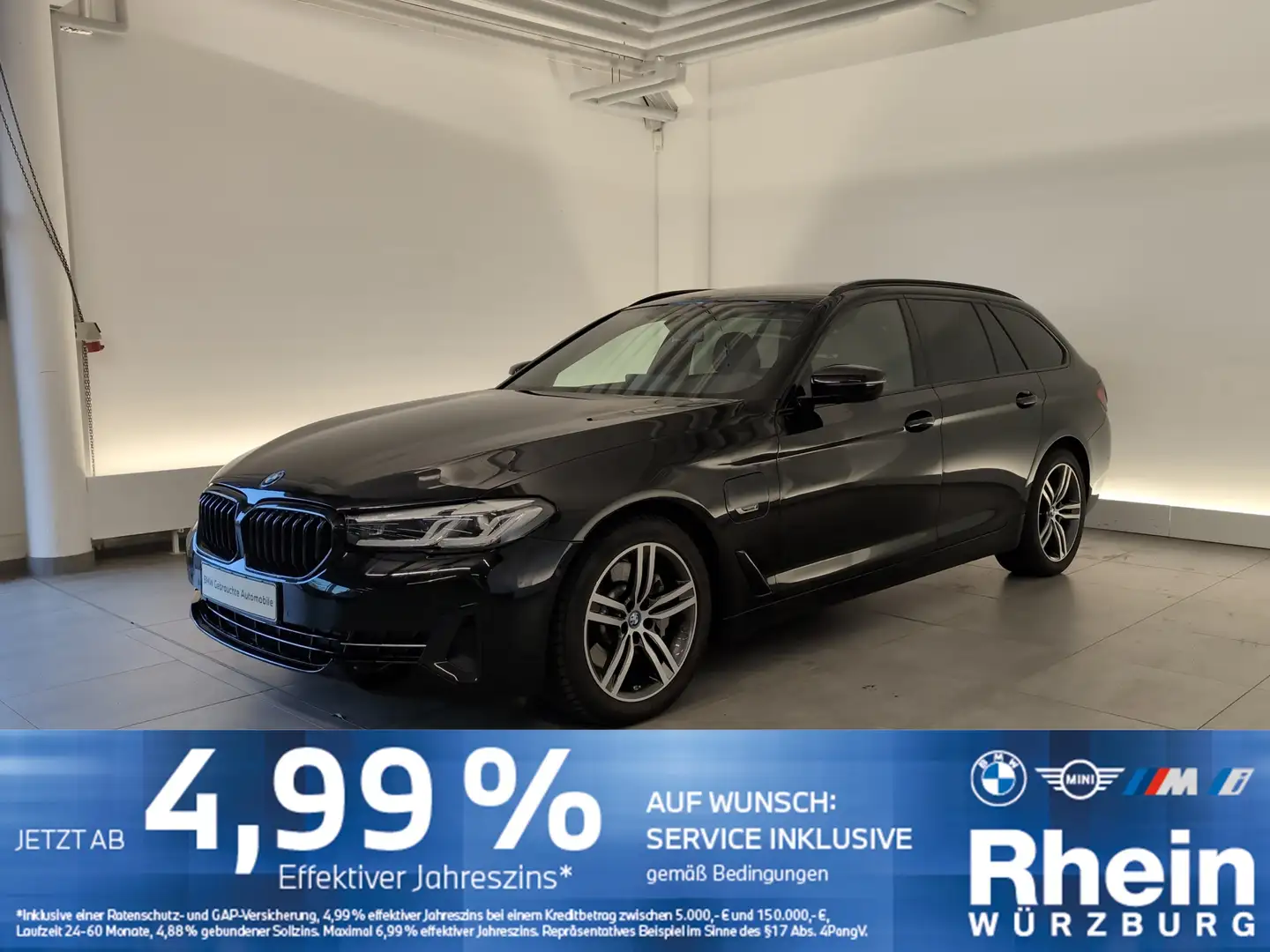 BMW 530 e Touring Ambiente/H&K/DAB Ambiente/H&K/DAB Schwarz - 1