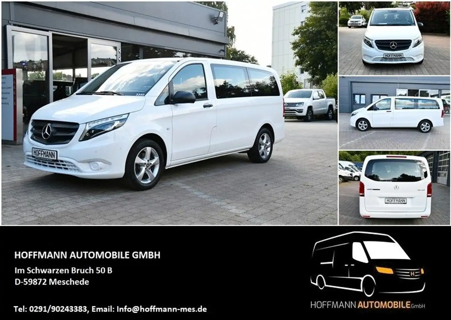 Mercedes-Benz Vito Tourer 116 CDI lang RWD 9-Sitze  LED Bílá - 1
