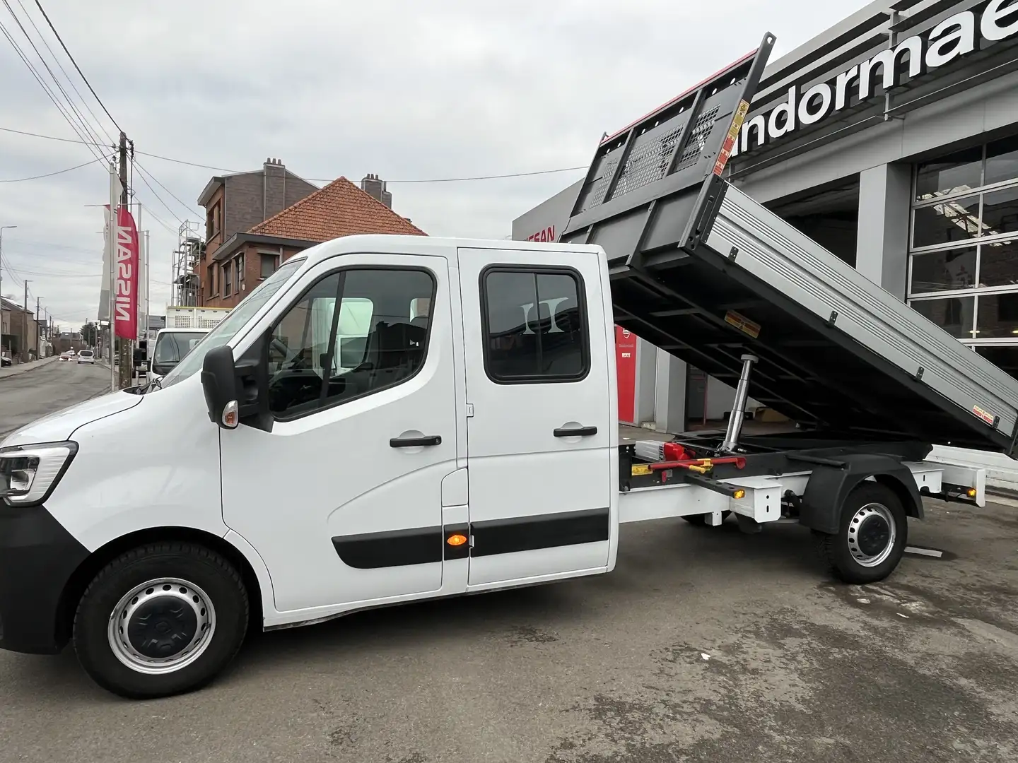 Renault Master Double Cabine BENNE BASCULANTE ** 23.000 Km ** Weiß - 1