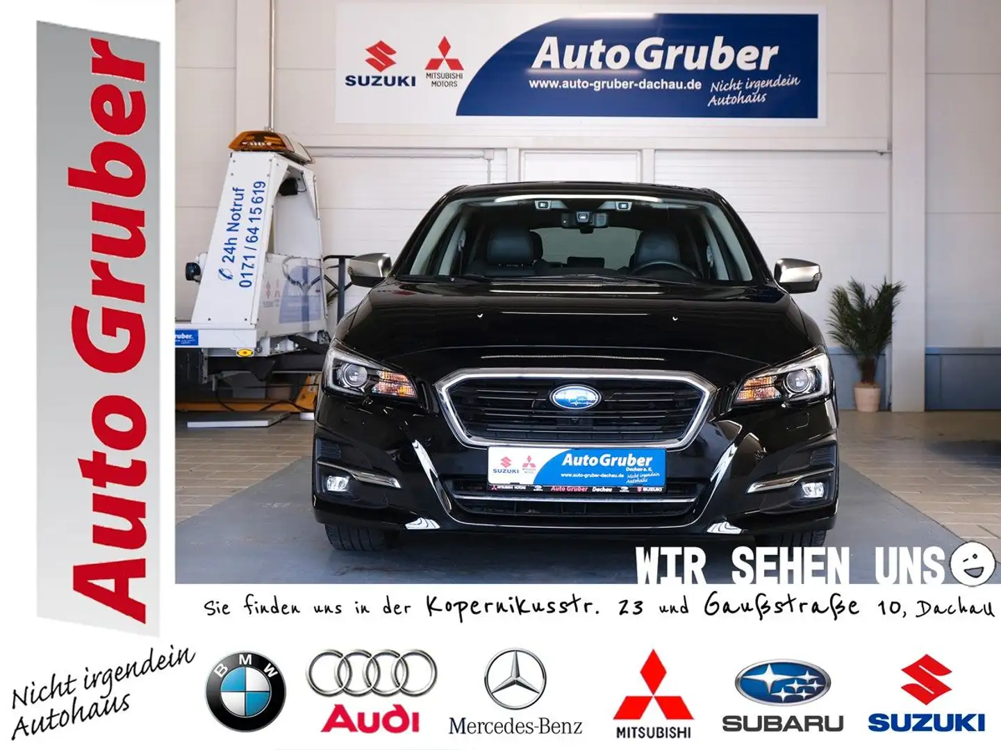 Subaru Levorg Exclusive 4x4,Schiebed, AT, Kam, Sitzh., Schwarz - 1