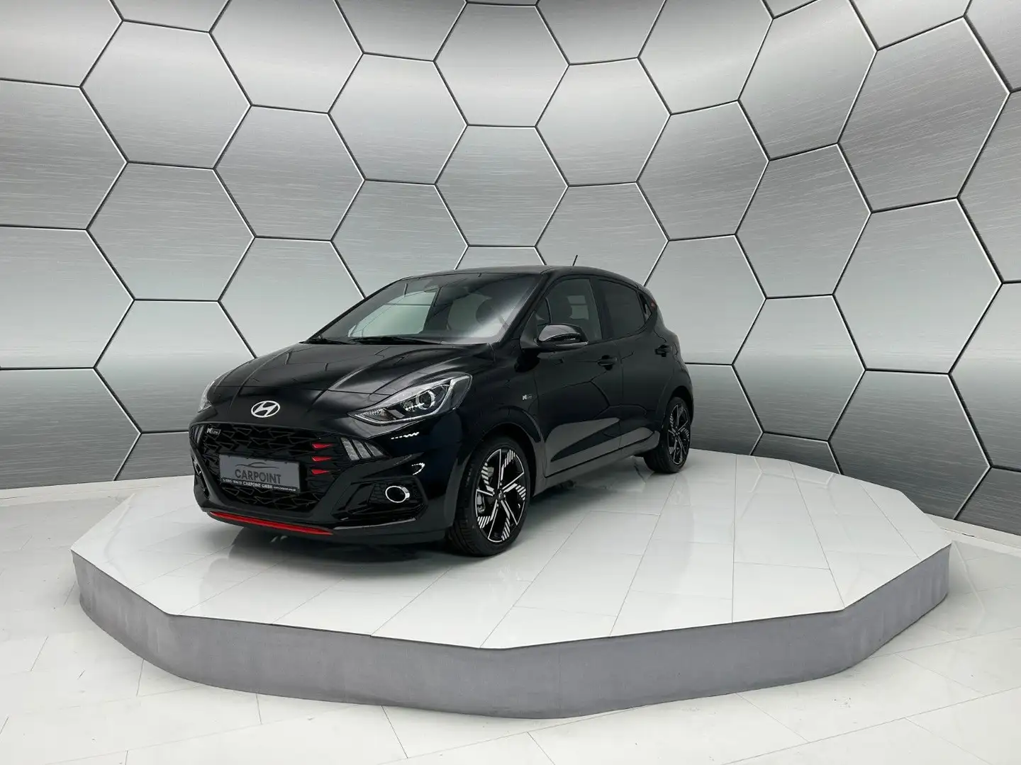 Hyundai i10 N Line 1.0 T-GDi Komfort-Paket Sitzheizung Negro - 1