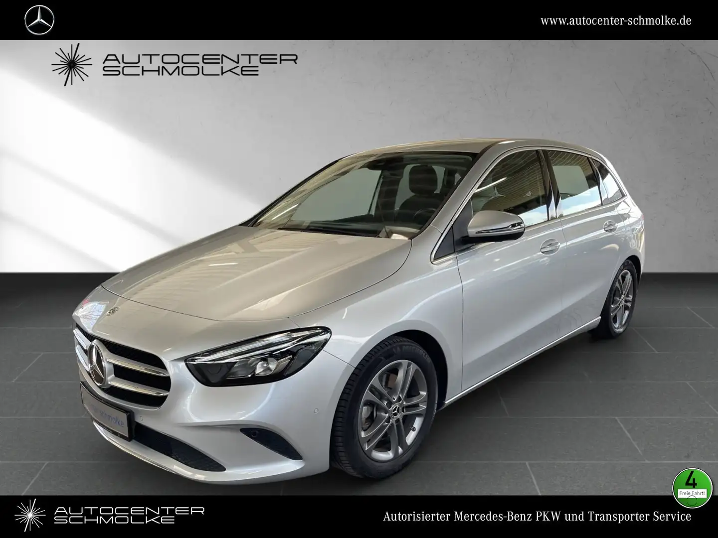 Mercedes-Benz B 220 B 220 4M Progressive AUTOM*RFK*LED*MBUX*SPIEGELP Stříbrná - 1