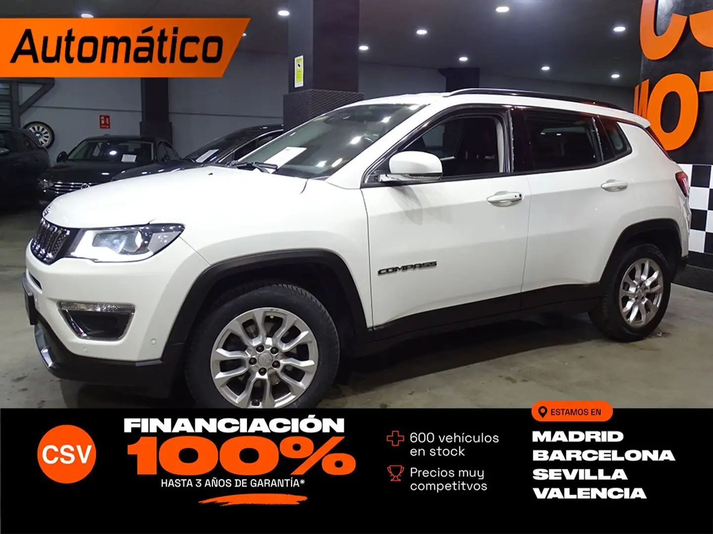 Jeep Compass 1.3 Gse T4 Limited 4x2 150 DCT Blanco - 1