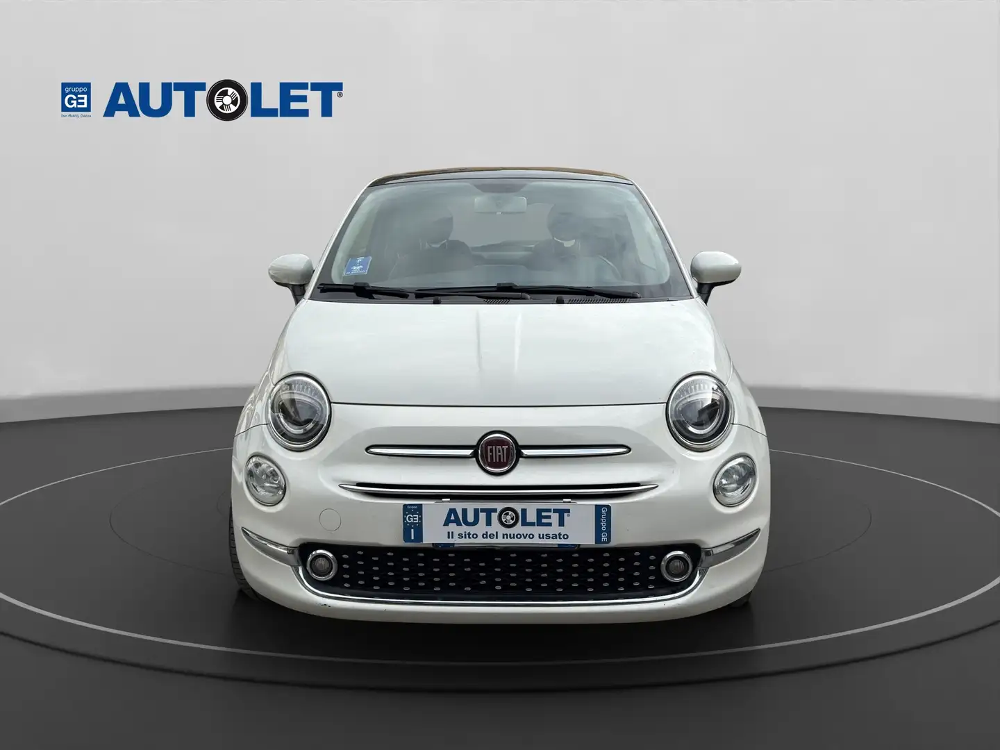 Fiat 500 500 III 2015 1.2 Lounge 69cv Bianco - 2