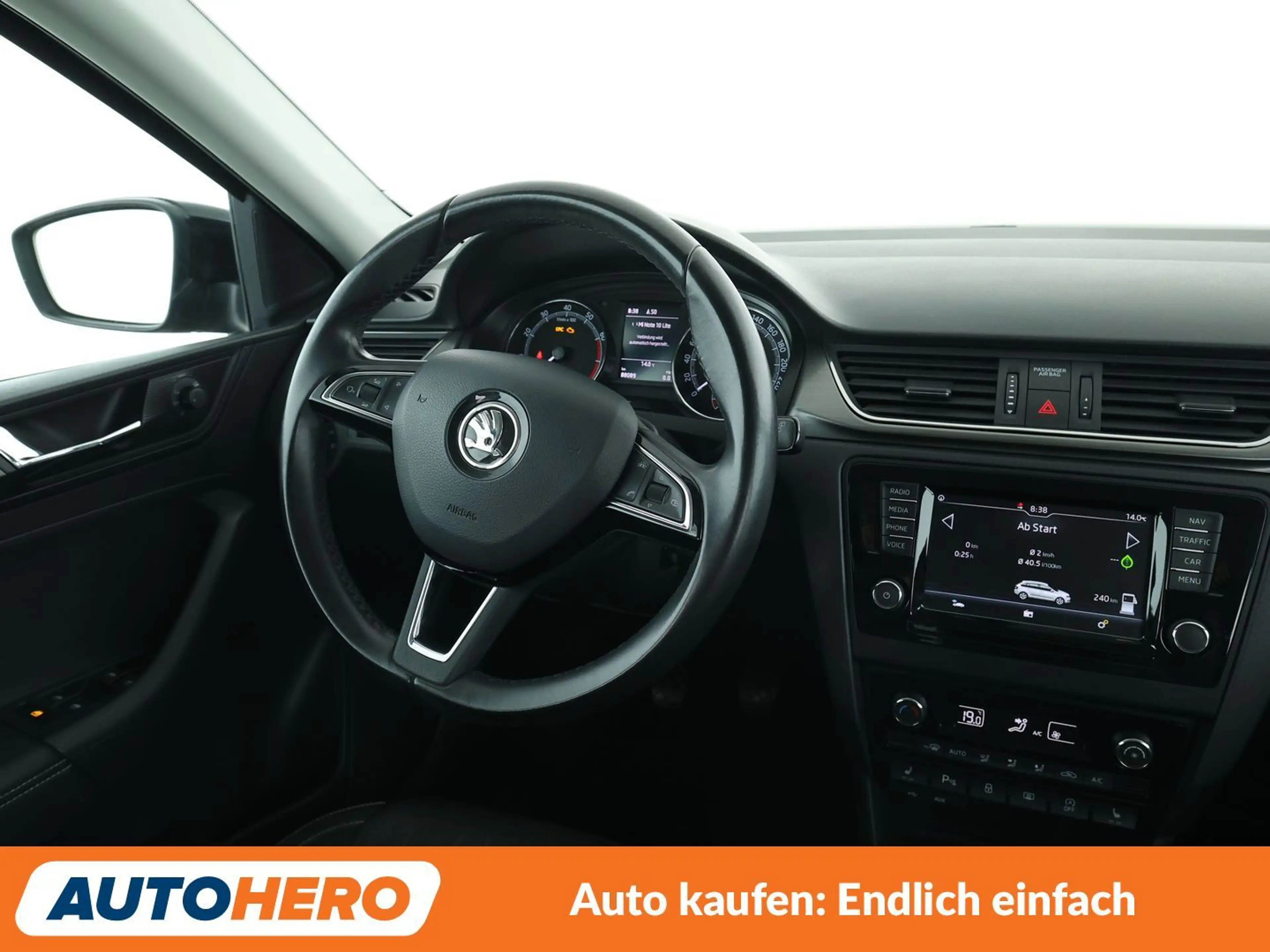 Skoda Rapid/Spaceback 1.0 TSI Clever*NAVI*TEMPO*PDC*SHZ*KLIMA* — photo 13