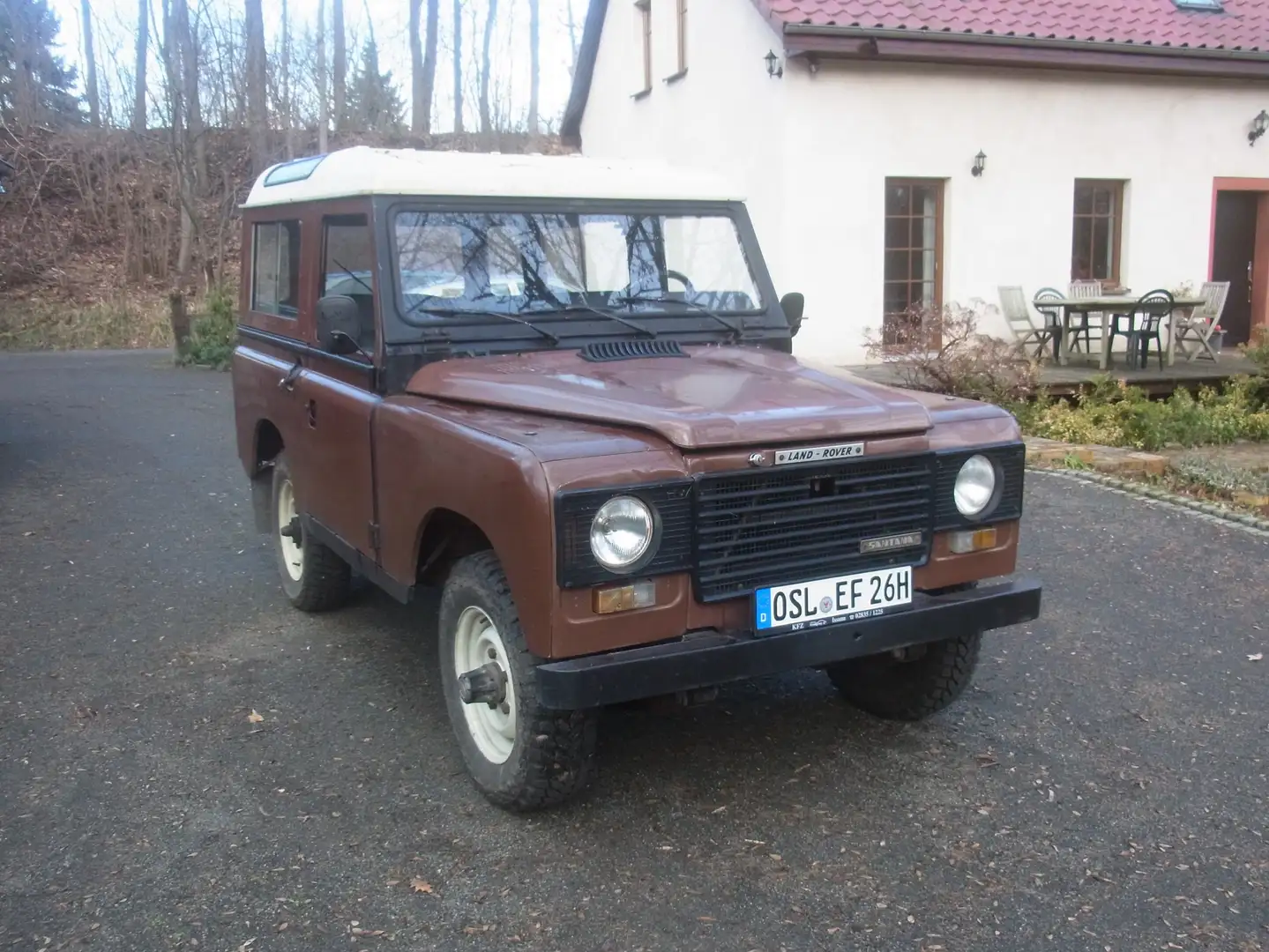 Land Rover Series Serie lll Diesel, Santana 88, H-Kennzeichen Brun - 2