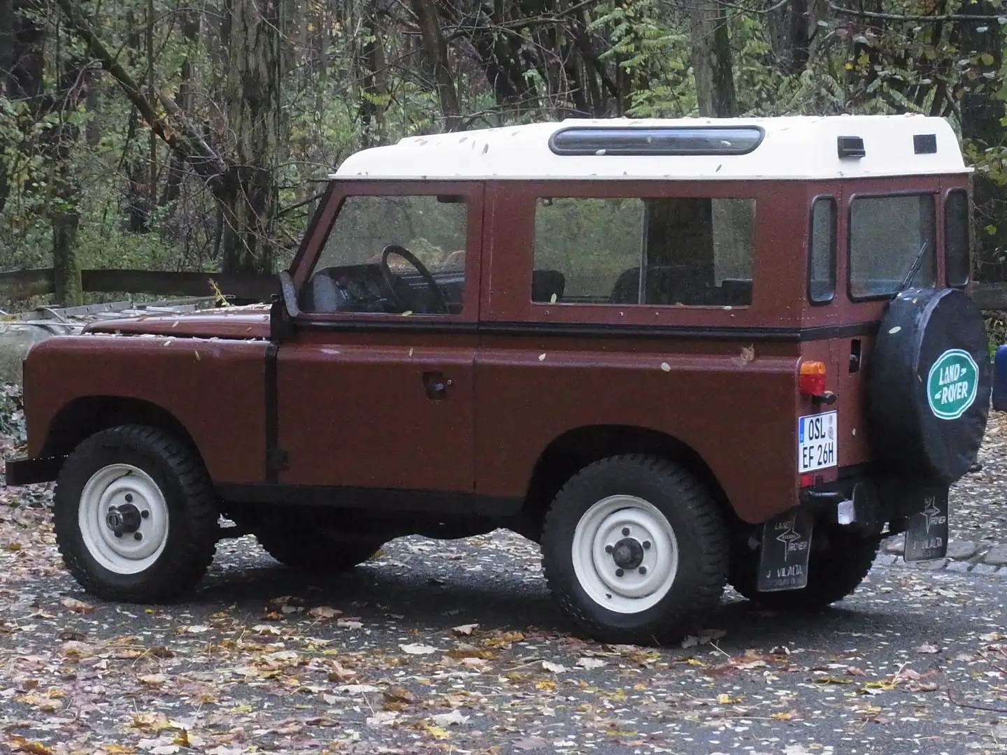 Land Rover Series Serie lll Diesel, Santana 88, H-Kennzeichen Brun - 1