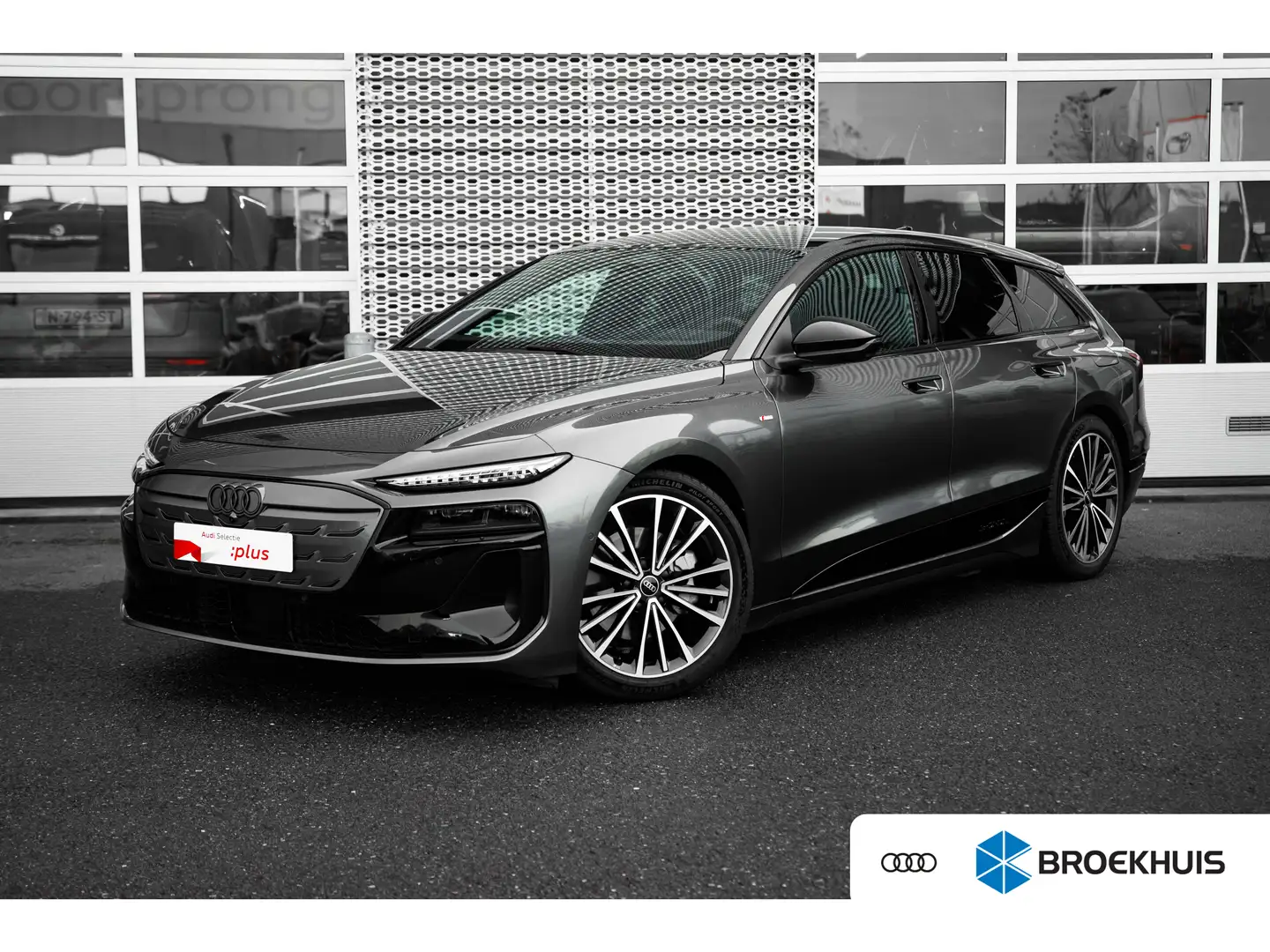 Audi A6 e-tron Avant S edition 83 kWh | Trekhaak | Gris - 1