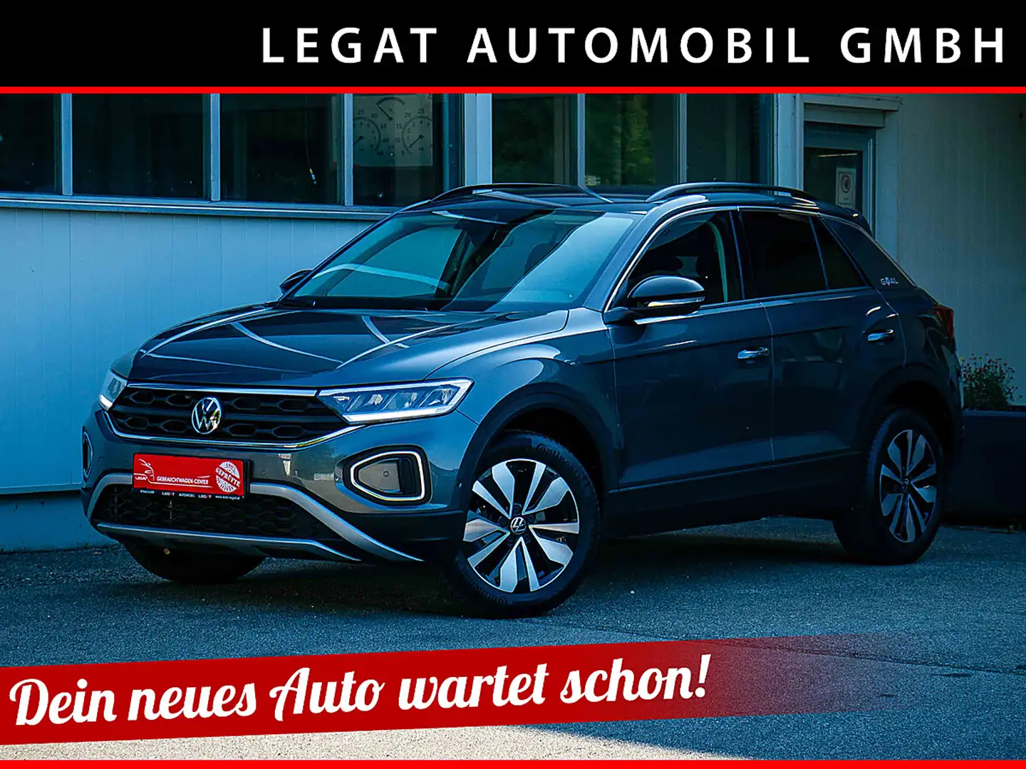 Volkswagen T-Roc TSI Life *NAVI*ACC*LED* Grau - 1