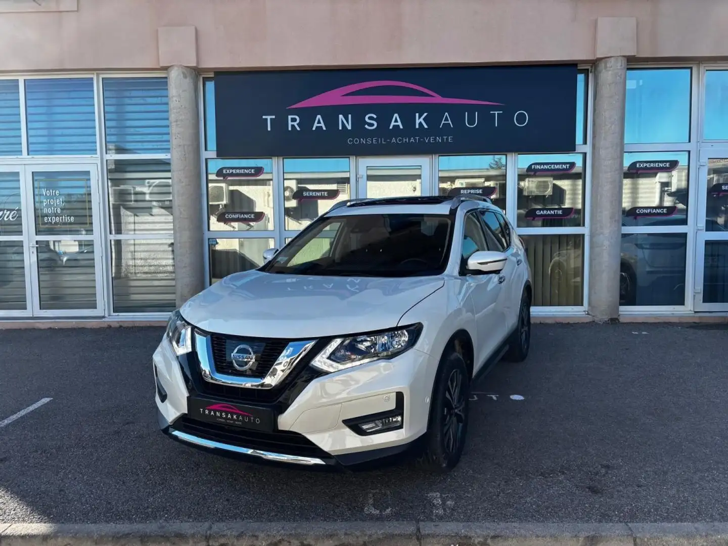 Nissan X-Trail 1.6 DIG-T 163 7pl N-Connecta Blanc - 1