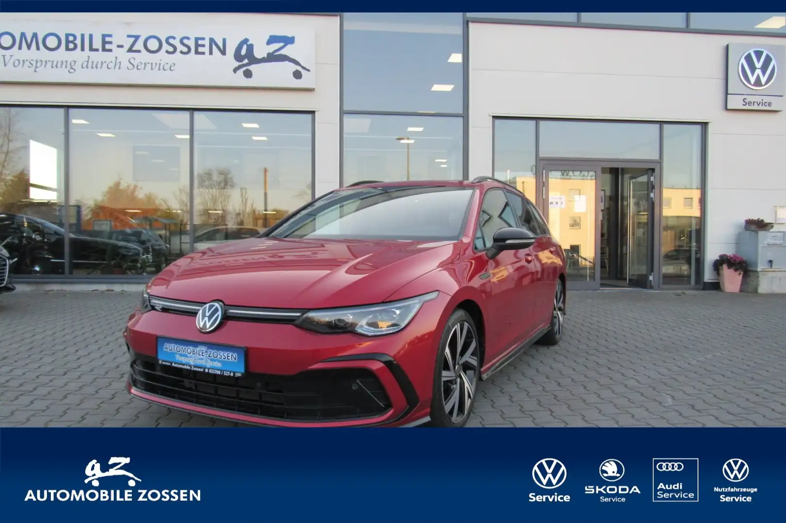 Volkswagen Golf Golf VIII 1.5 eTSI R-Line OPF (EURO 6d) Navi/SHD Rouge - 1