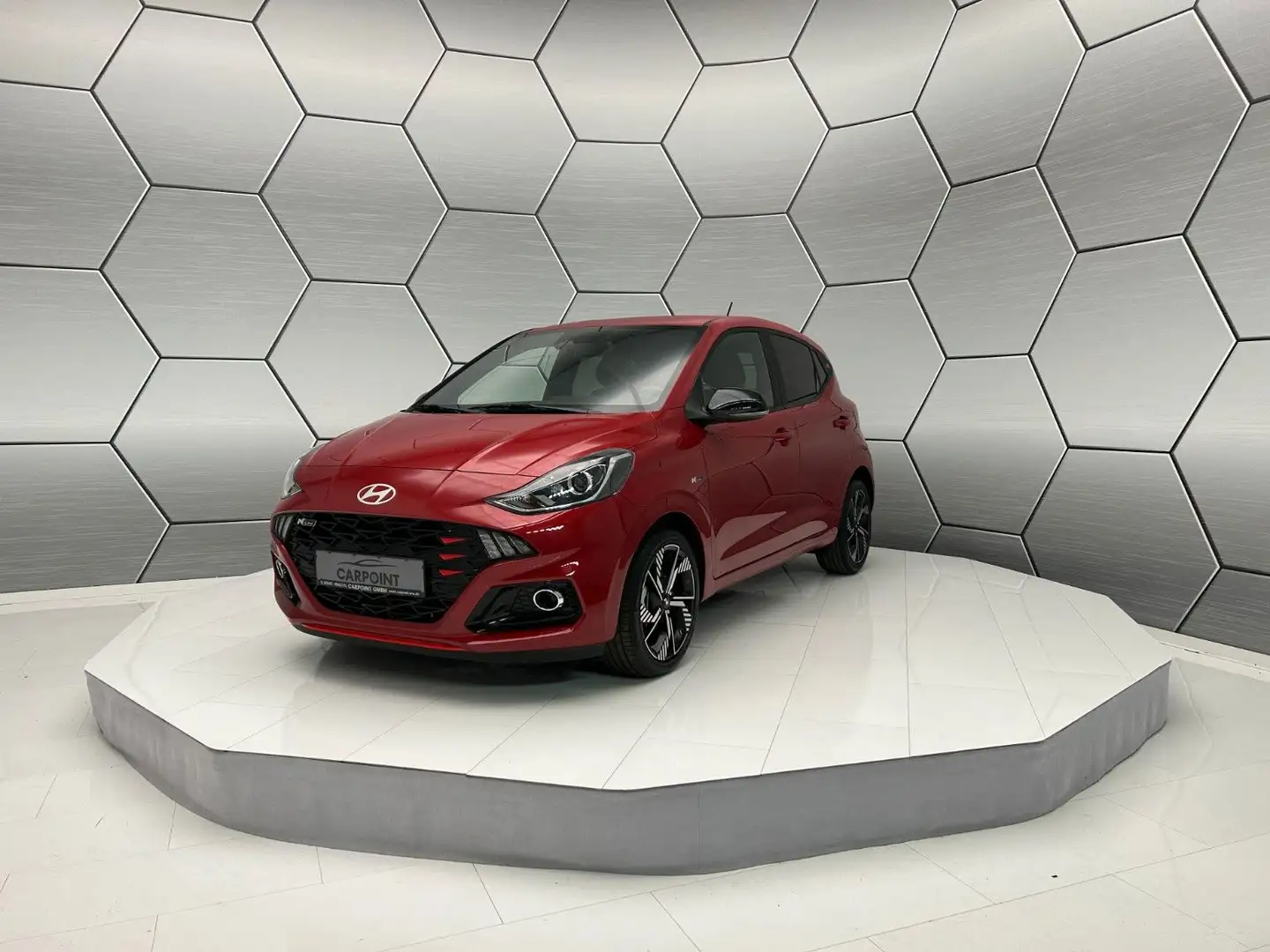 Hyundai i10 N Line 1.0 T-GDi Komfort-Paket Sitzheizung Rood - 1