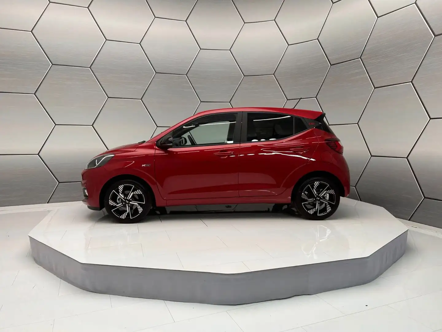 Hyundai i10 N Line 1.0 T-GDi Komfort-Paket Sitzheizung Rood - 2