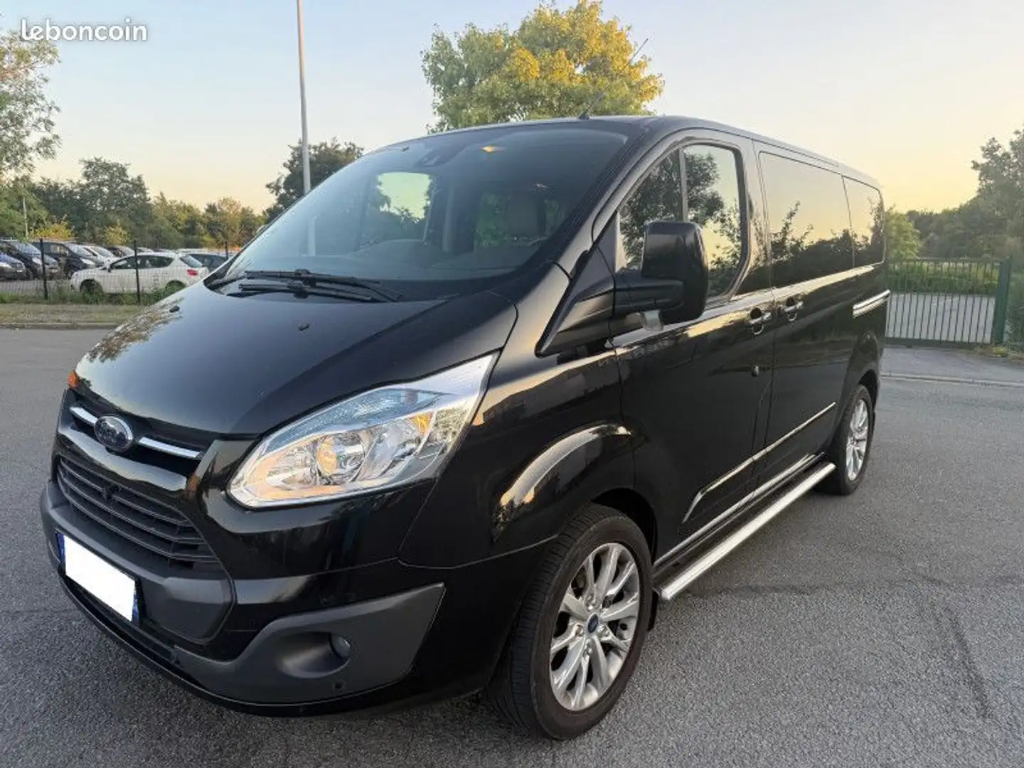 Ford Transit Custom TRANSIT FG 270 L1H1 2.2 TDCI 155CH LIMITED Zwart - 2