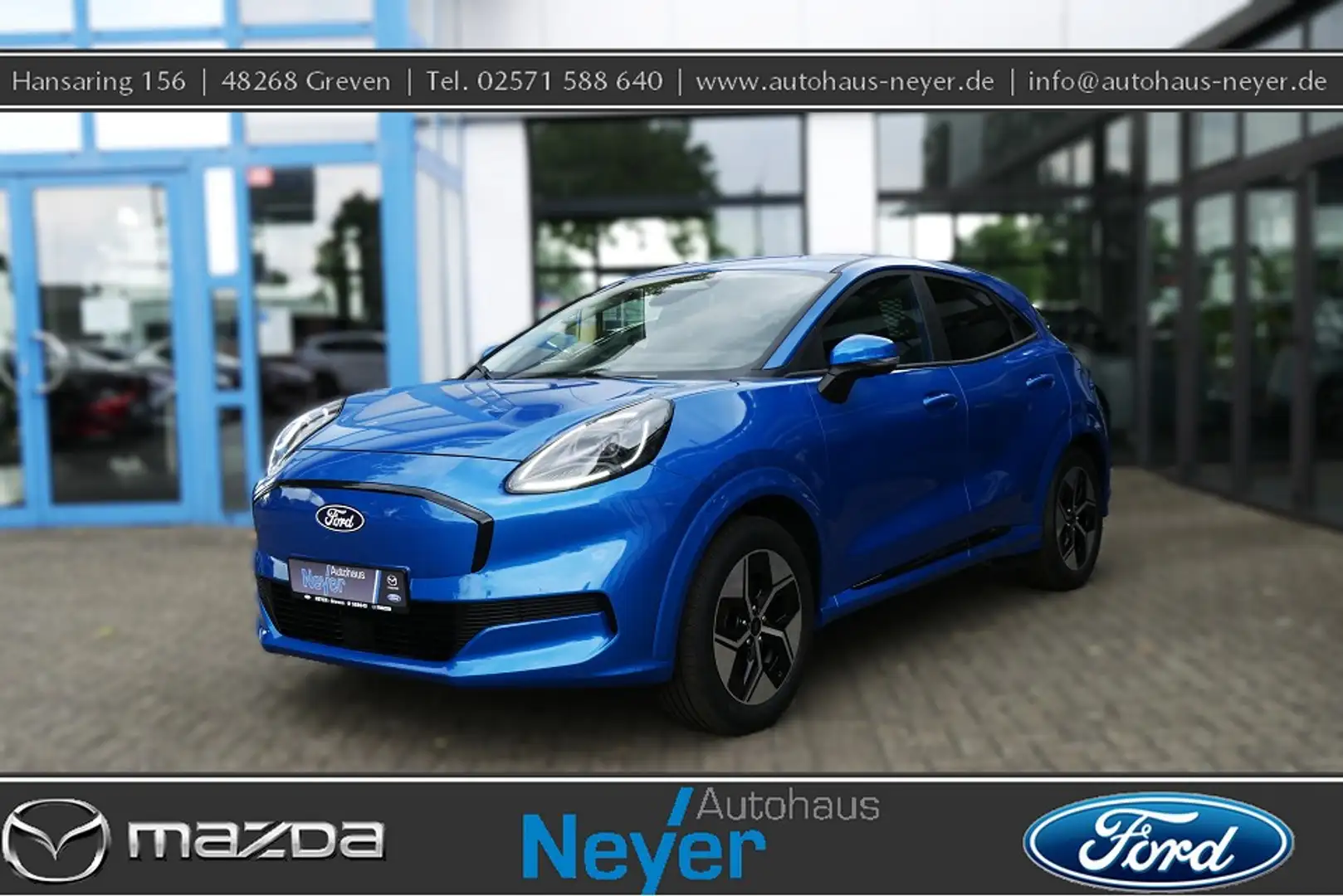 Ford Puma Gen-E 124 kW FWD *5 J. Garantie Kamera Navi SHZ* Bleu - 1