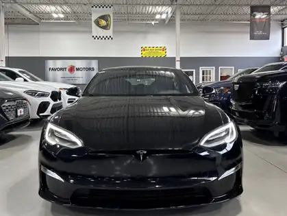 Black 2022 Tesla Model S Sedan All-Wheel Drive 1-Speed Automatic