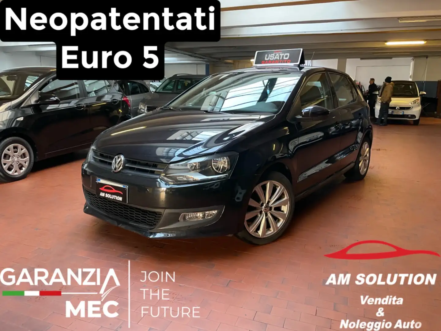 Volkswagen Polo Polo 1.4 Neopatentati Euro 5 Noir - 1