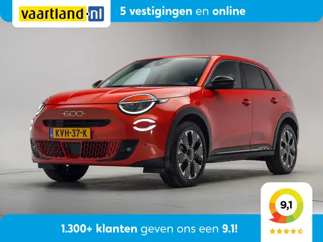 Fiat 600e RED 54 kWh [ Navi Apple/Android Adapt. cruise Lede