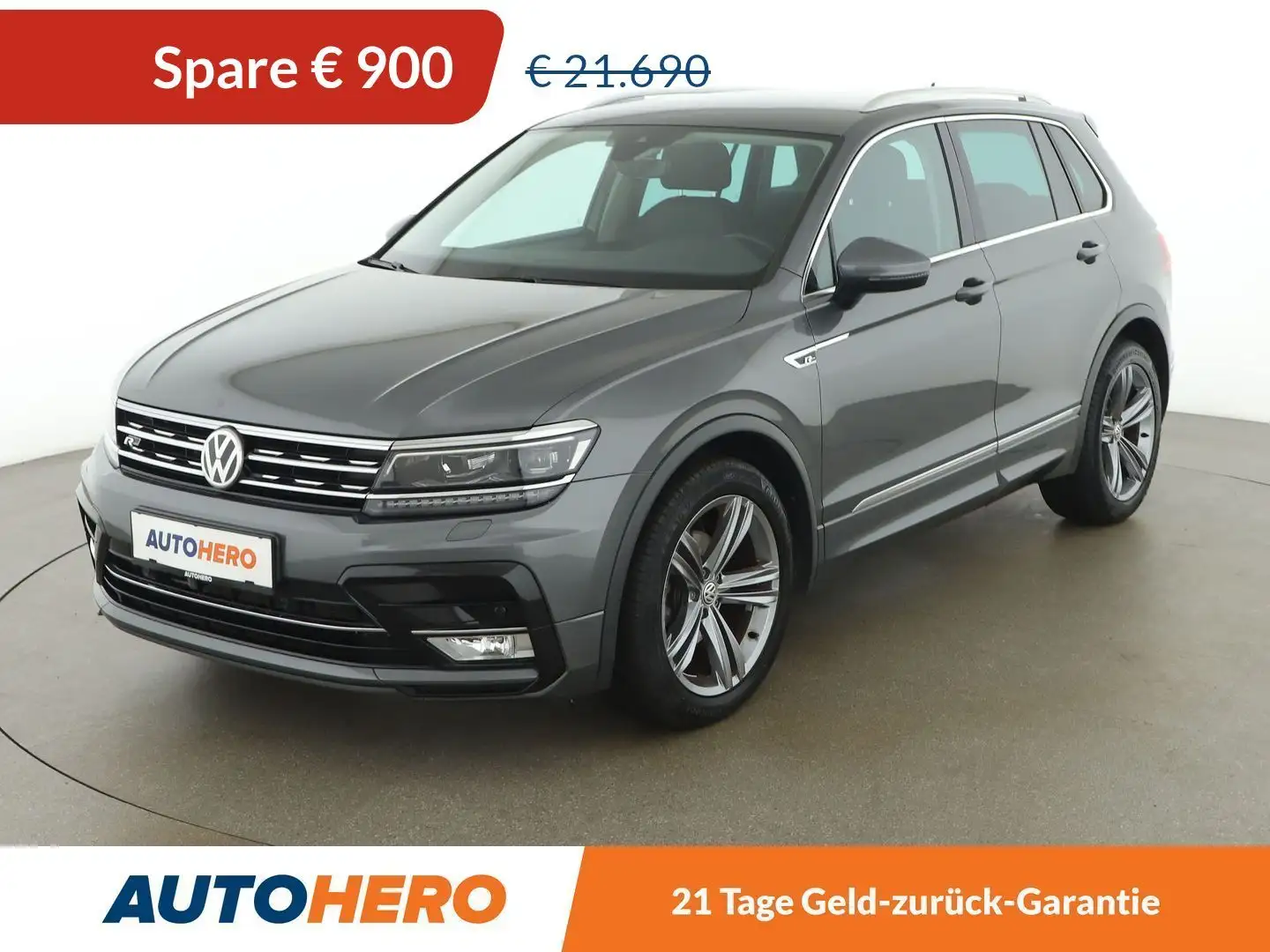 Volkswagen Tiguan 2.0 TDI Comfortline BM R-Line Aut. *LED*ACC*NAVI* Gris - 1