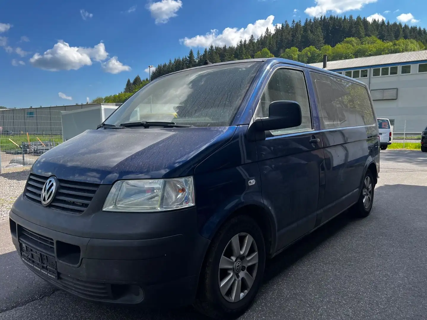 Volkswagen T5 Transporter Bus Shuttle Klima TÜV Bleu - 2