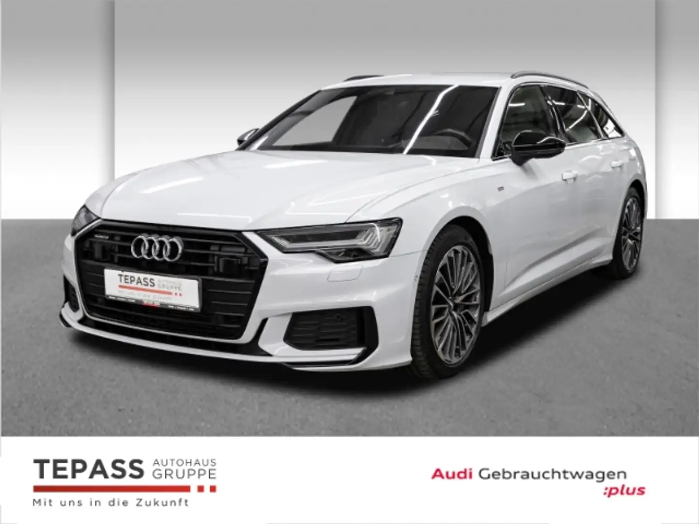Audi A6 Avant 55 TFSI e S TRONIC SPORT AHK HUD MATRIX ACC Blanc - 1