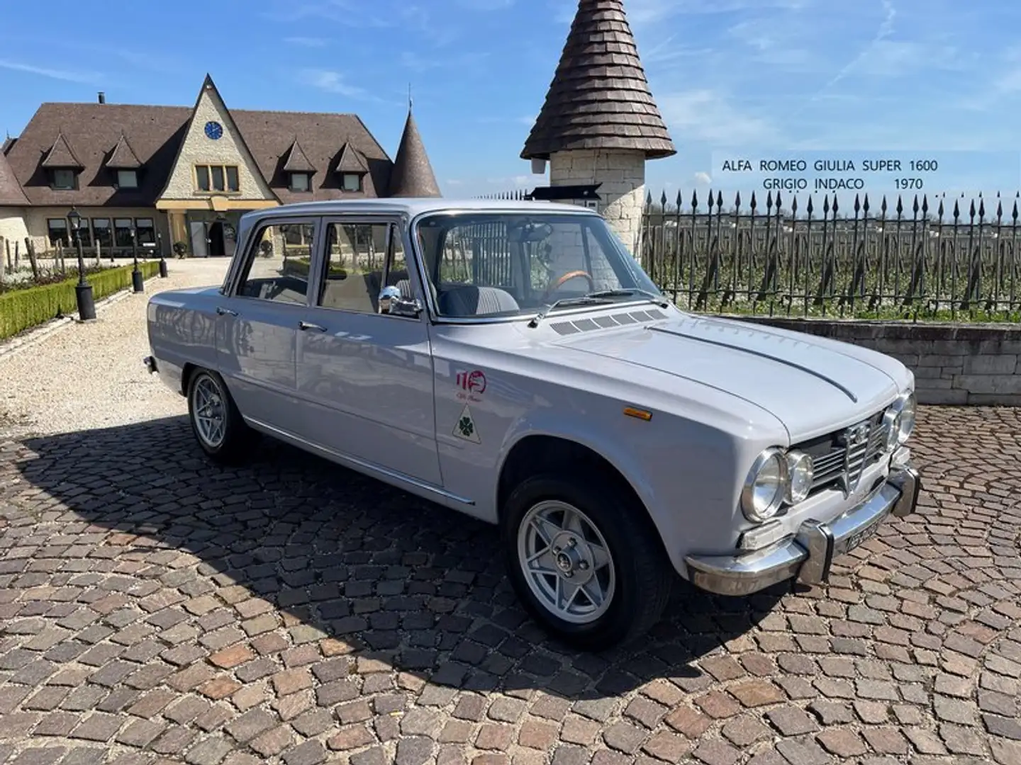 Alfa Romeo Giulia 1600  super Gri - 1