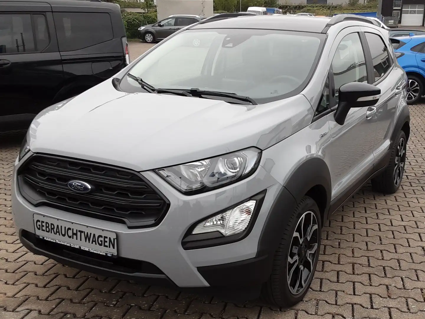 Ford EcoSport Active + AHK + Winterräder auf ALU + Garantie Grijs - 1