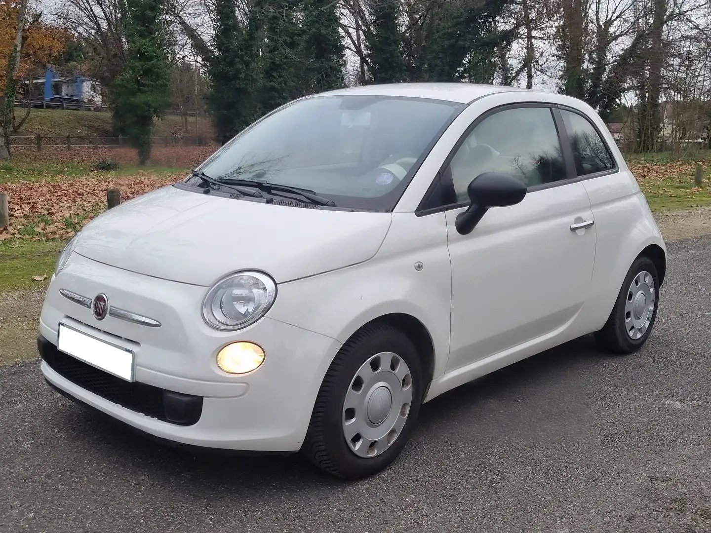 Fiat 500 1.2 8V 69CH S\u0026S POP Blanc - 1