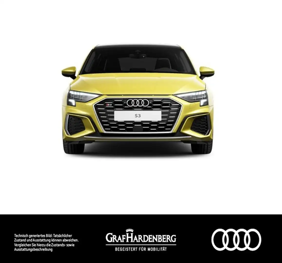 Audi S3 Sportback 2.0 TFSI quattro . LED Navi B&O ACC Gelb - 2