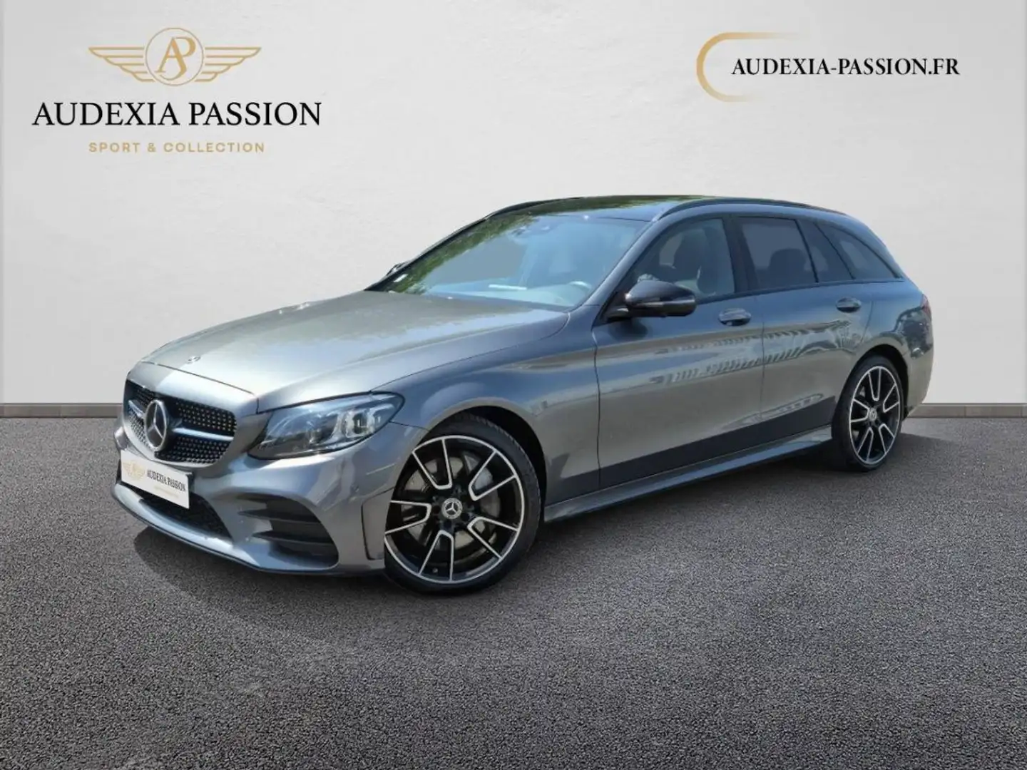 Mercedes-Benz C 300 BREAK Break 300 d 9G-Tronic 4Matic AMG Line Gris - 1