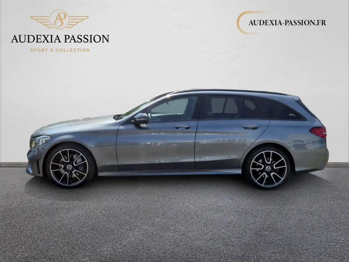 Mercedes-Benz C 300 BREAK Break 300 d 9G-Tronic 4Matic AMG Line Gris - 2