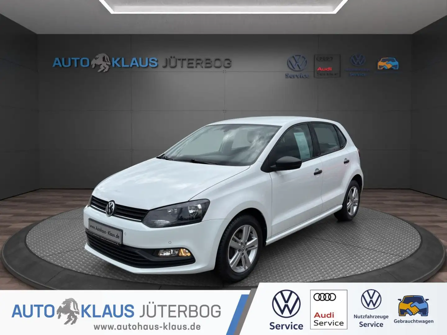 Volkswagen Polo 1.0 Cup Paket+Alu+Regensensor+Climatronic Weiß - 1