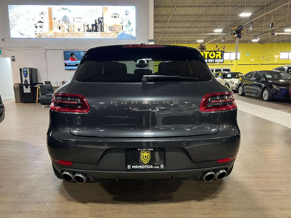 2018 Porsche Macan S Adaptive Cruise Navigation Bose Memory Panoromic alt 4