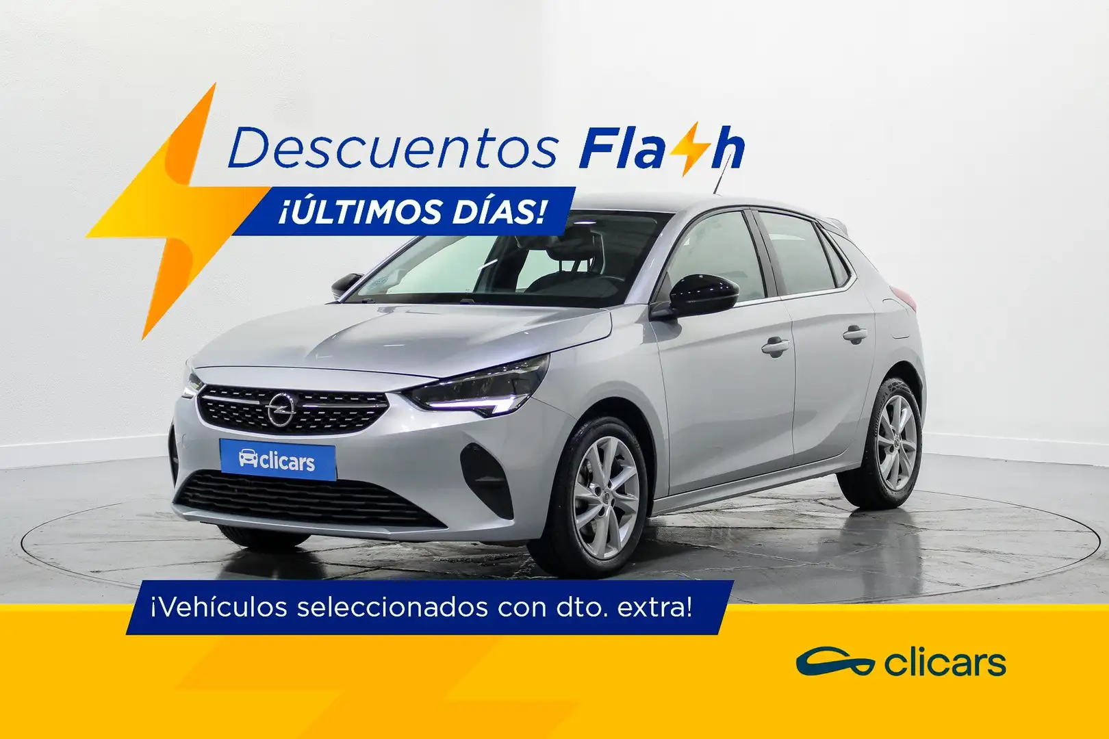 Opel Corsa 1.2T XHT S/S Elegance AT8 100 Plateado - 1