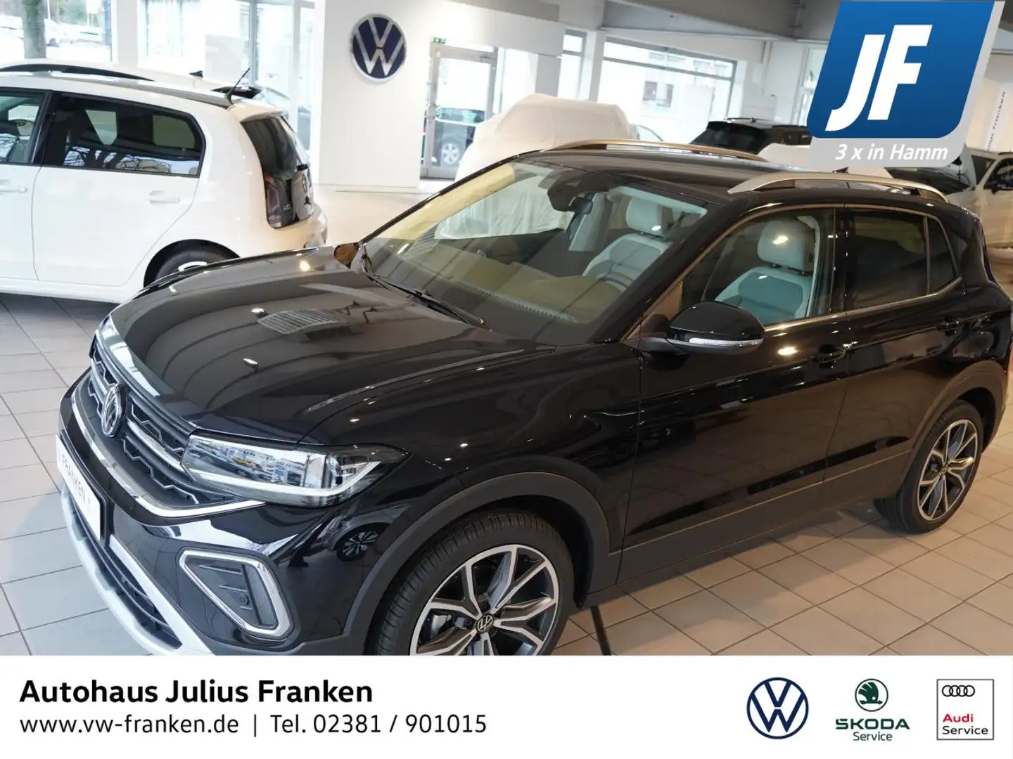 Volkswagen T-Cross der neue PA Style TSI DSG AHK KAMERA IQ Noir - 1