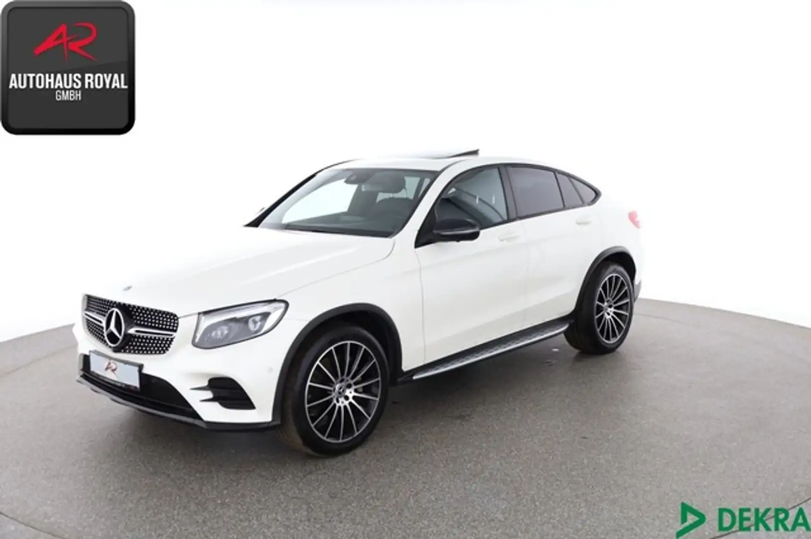 Mercedes-Benz GLC 300 4M Coupe 3x AMG DESIGNO,AIRMATIC,360GRAD Weiß - 1