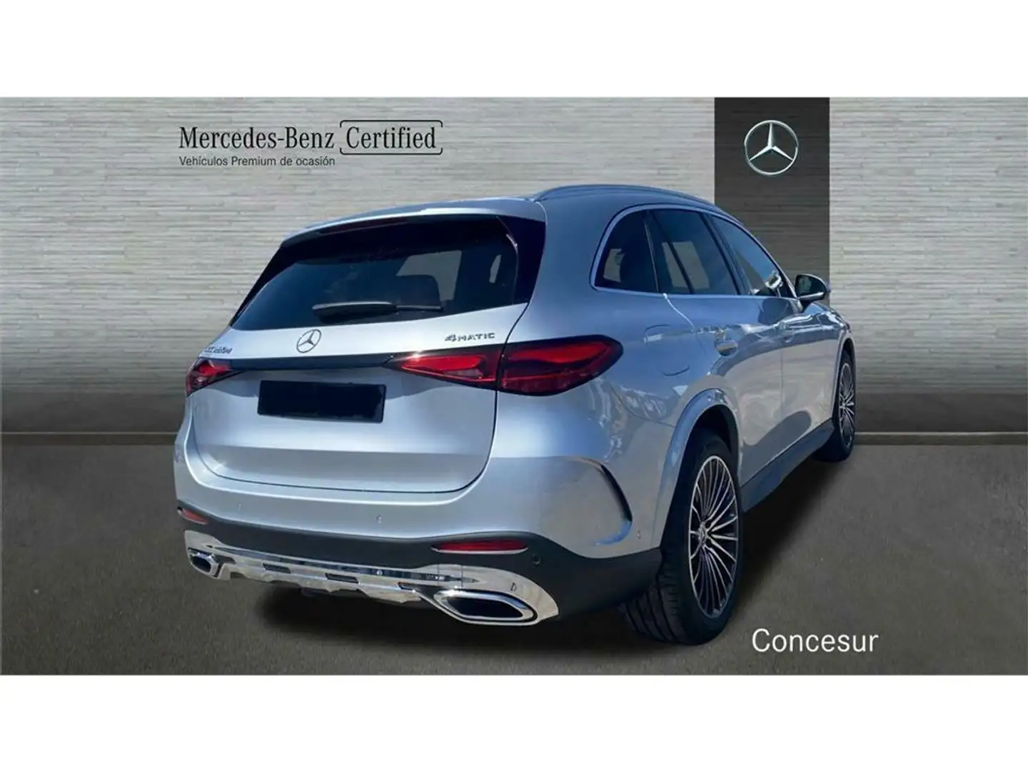 Mercedes-Benz GLC 220 d 4MATIC Plateado - 2