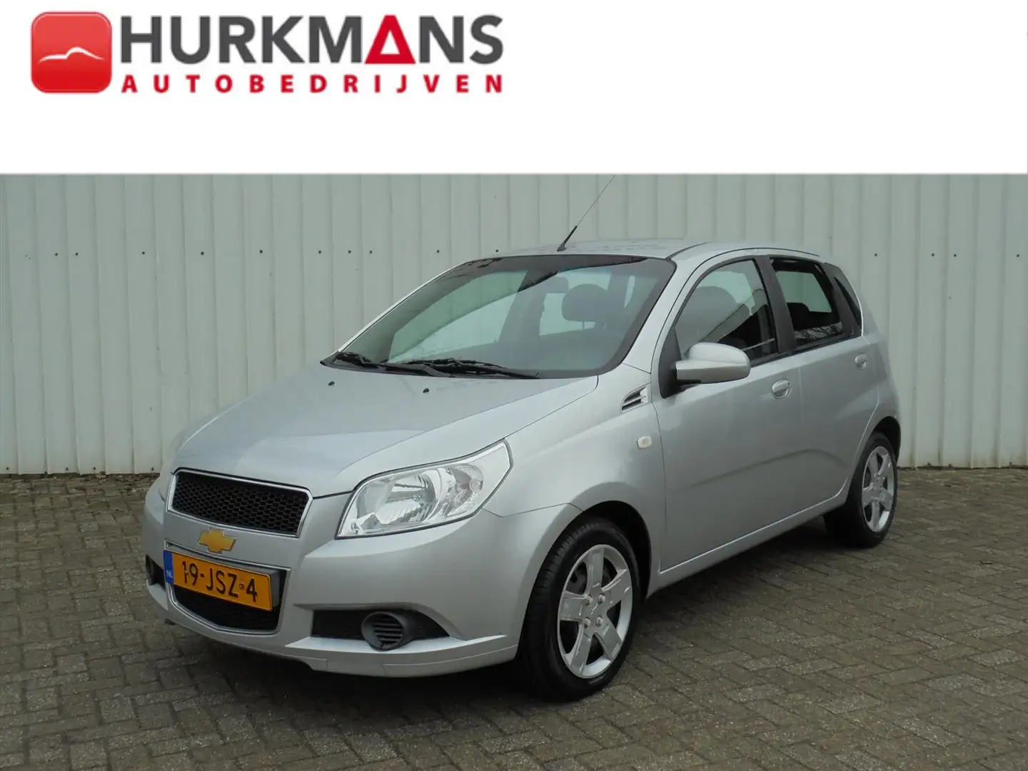 Chevrolet Aveo 1.4 16V 5DRS AIRCO NETTE AUTO 2 NW BANDEN Grijs - 1