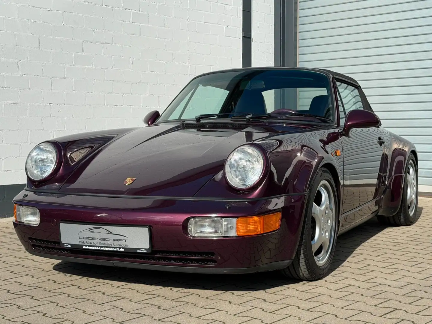 Porsche 964 911 964 Carrera 2 Cabrio WTL Werksturbolook Burdeos - 2