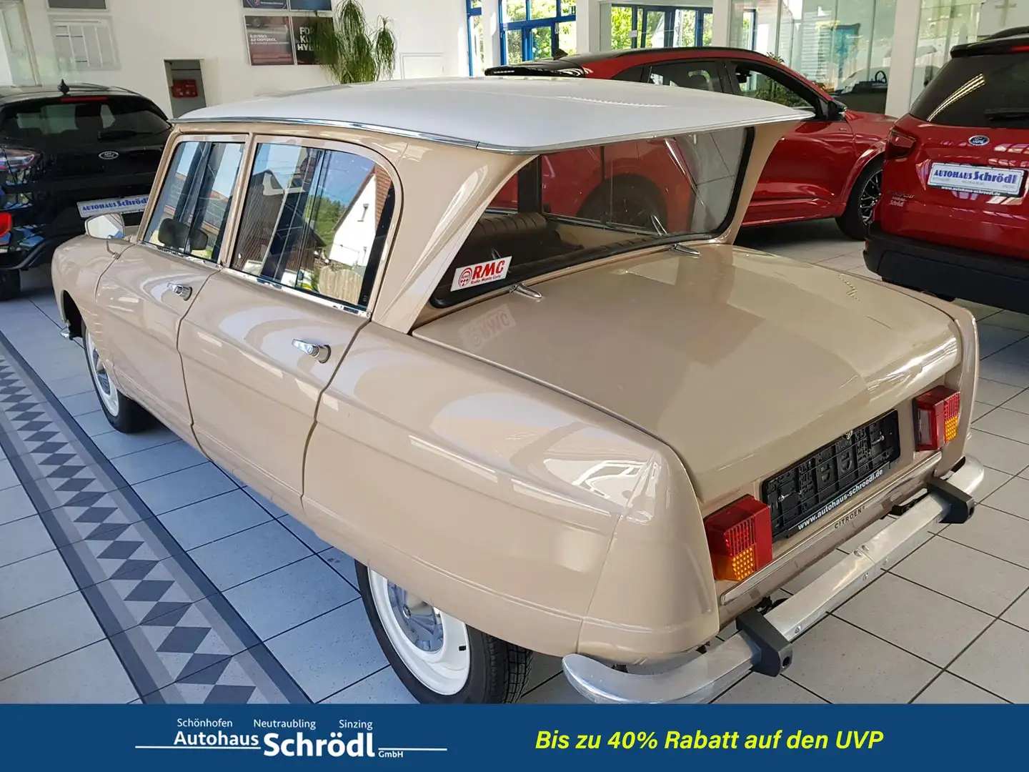 Citroen Ami 6 Limousine 24 kW (33 PS), Schaltgetriebe Bruin - 2