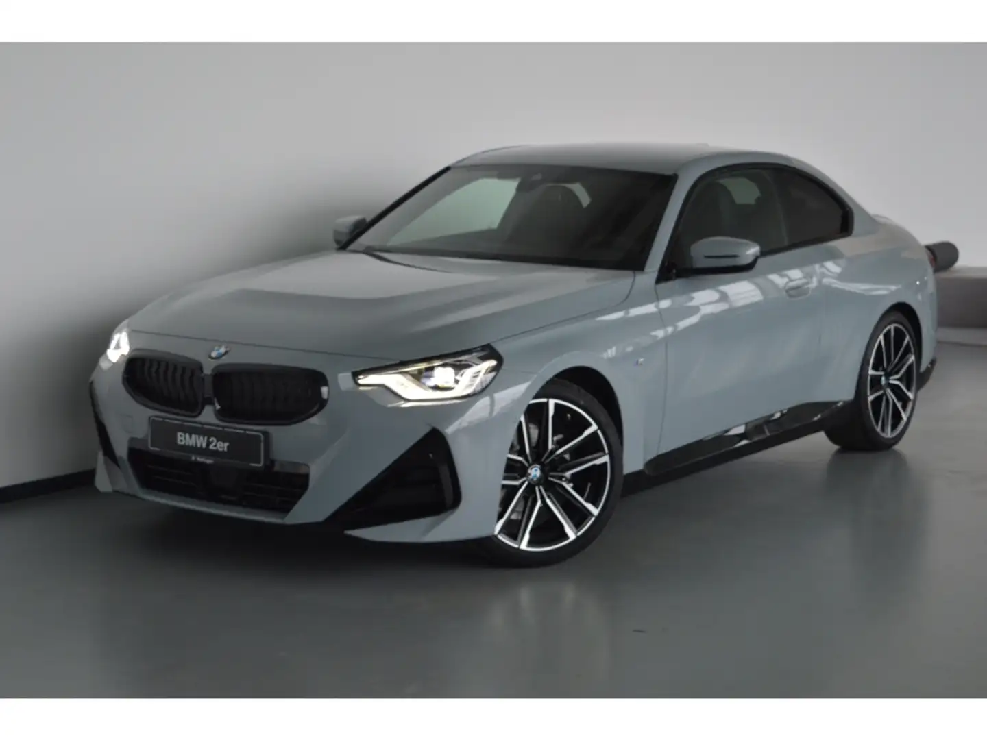 BMW 218 i M Sport Coupe Park-Assistent LED Klima Grigio - 1