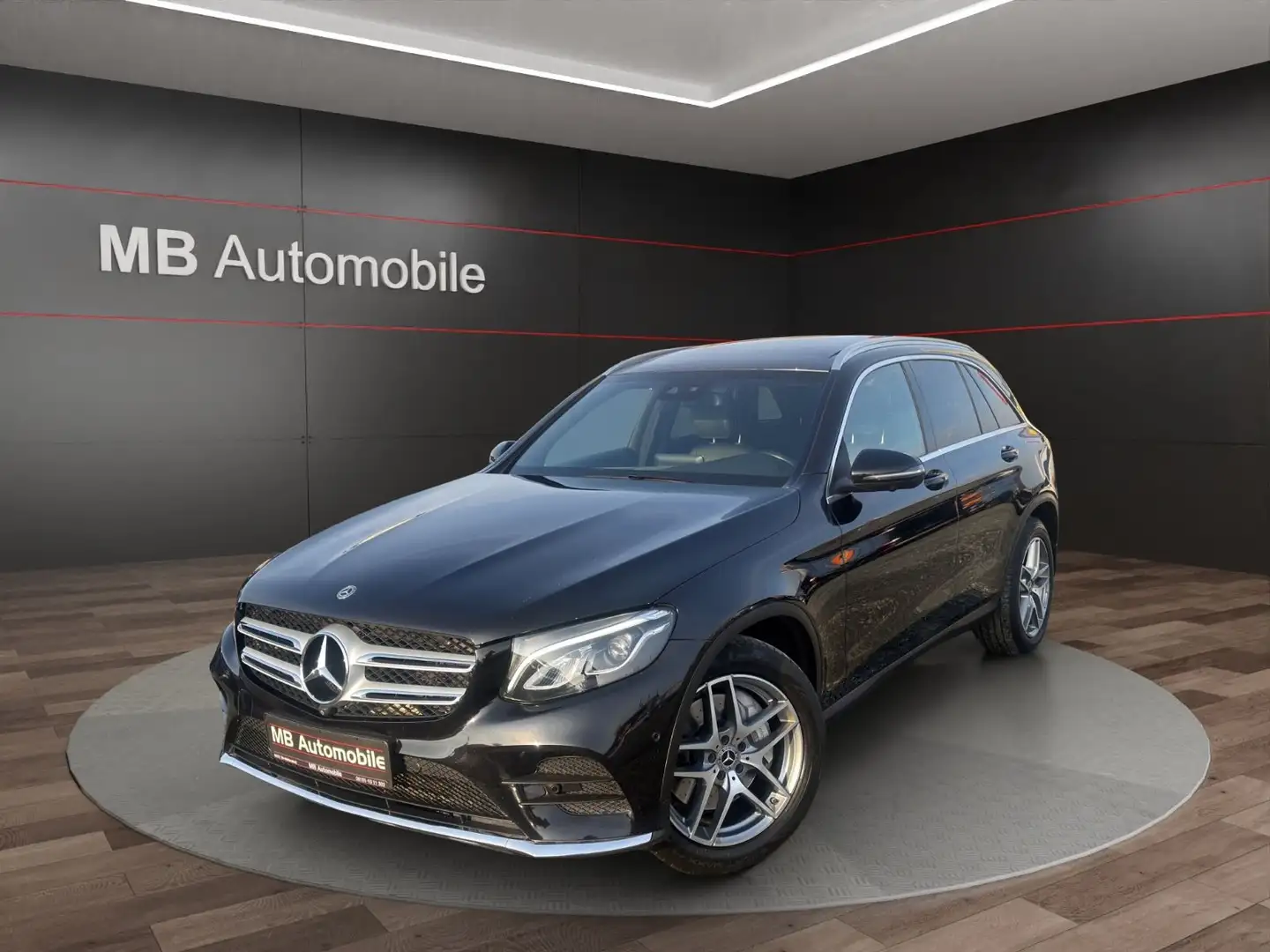 Mercedes-Benz GLC 350 d 4M AMG Line GSD/Navi/LED/Pano/STHZG/360 Schwarz - 1