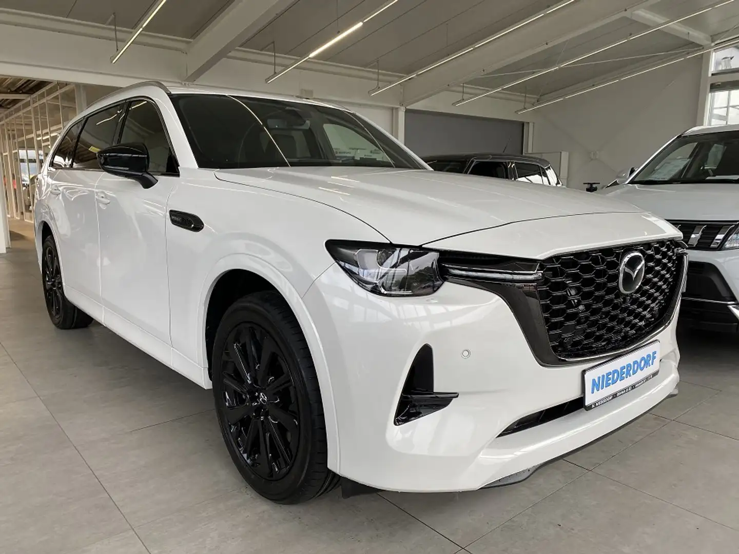 Mazda CX-80 2.5 PHEV Homura Plus 7-Sitzer Panorama, Leder, 360 Weiß - 1