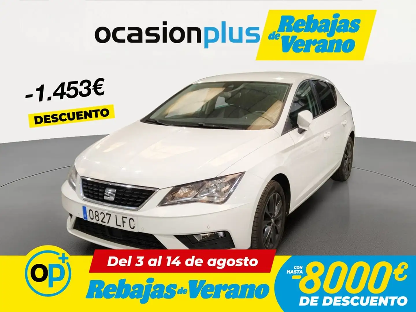 SEAT Leon 1.6TDI CR S&S Style 115 Blanco - 1