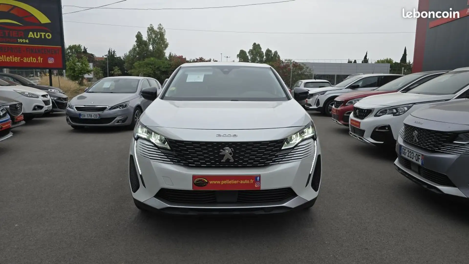 Peugeot 3008 BlueHDi 130ch SetS EAT8 Allure Blanc - 2